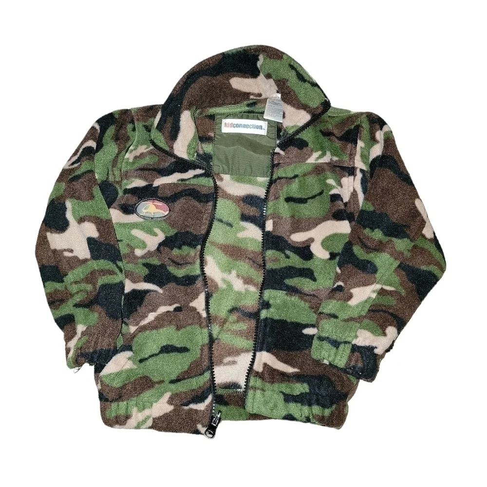 KidConnection camouflage jacket toddler boys size 3T